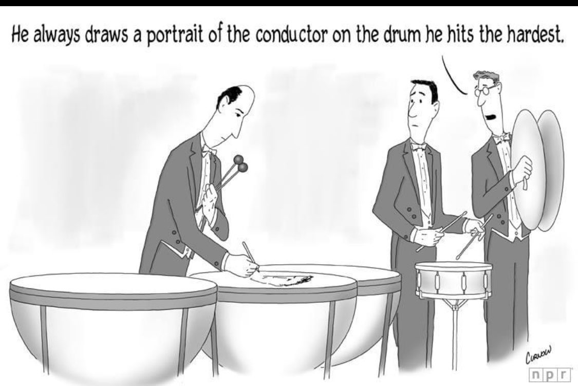Reason for Drawing a Portrait of the Conductor