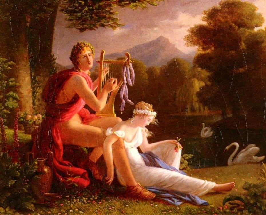 Louis Doukis: Dibutade (Butades) (Orpheus and Eurydice), 1826