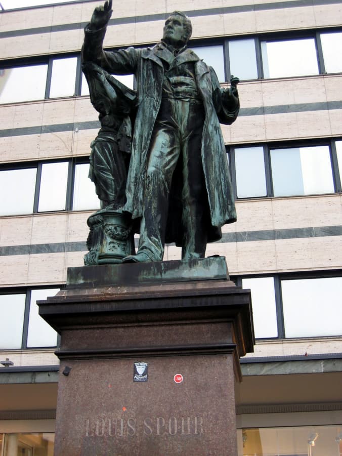 Statue of Louis Spohr in Kassel