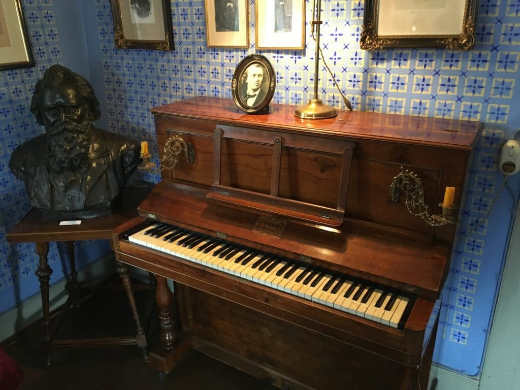 Brahms' piano