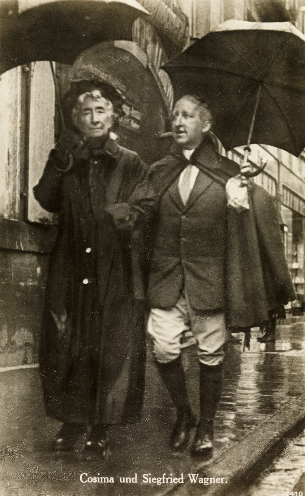 Cosima and Siegfried Wagner, c. 1929