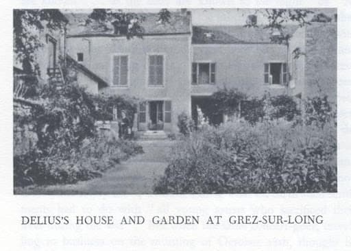 Frederick Delius house at Grez-sur-Loing
