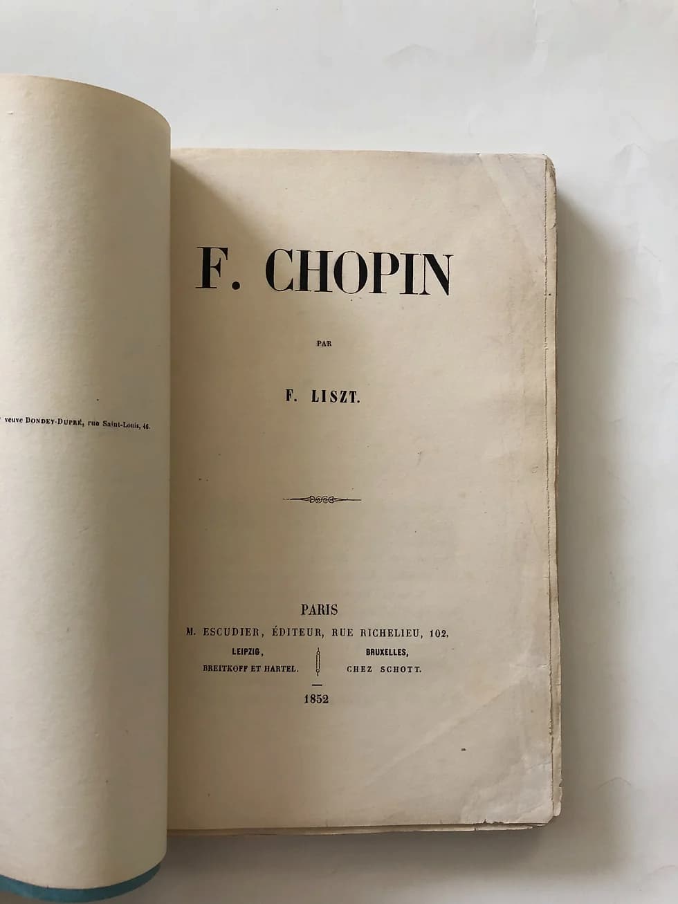 F. Chopin by F. Liszt