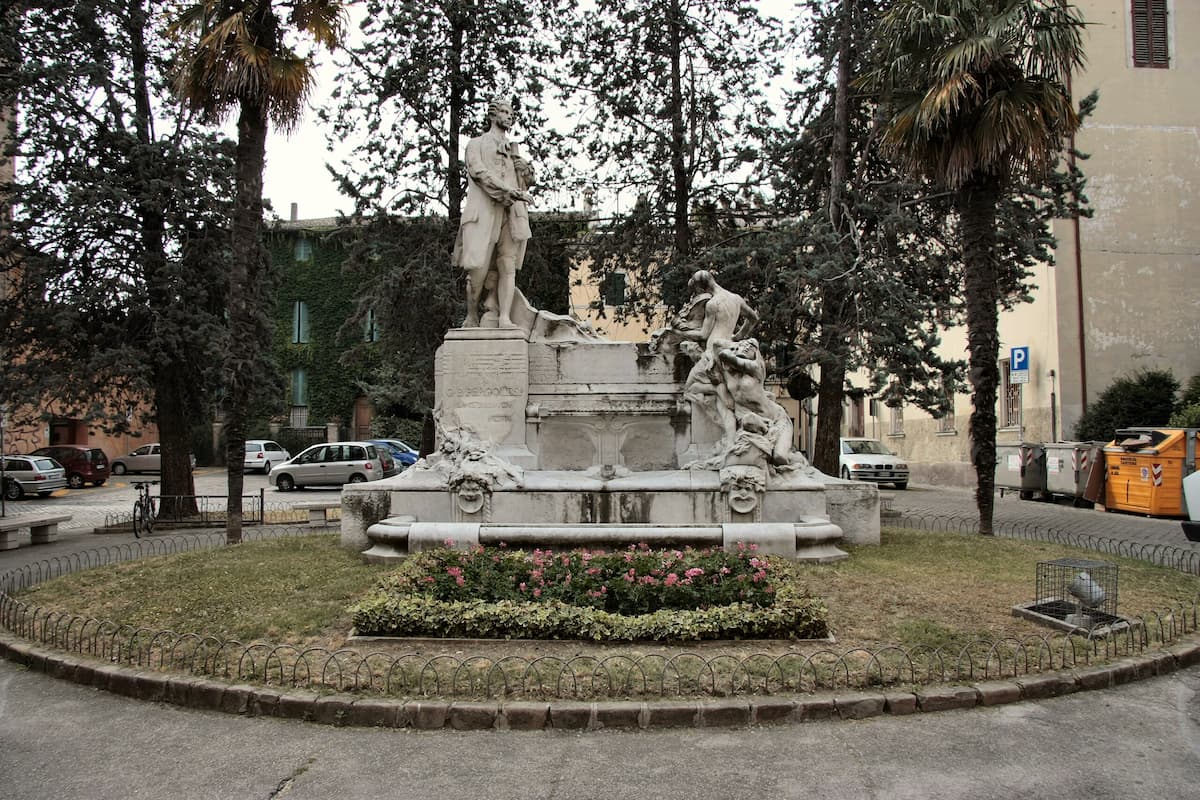 Giovanni Pergolesi's monument in Jesi
