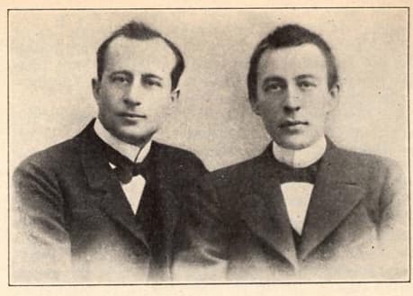 Alexander Siloti and Sergei Rachmaninoff