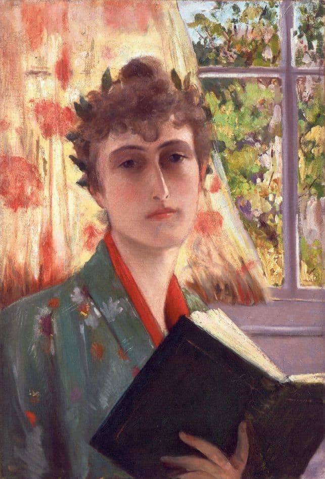Winnaretta Singer: Self-portrait, ca 1885 (Paris: Fondation Singer-Polignac)