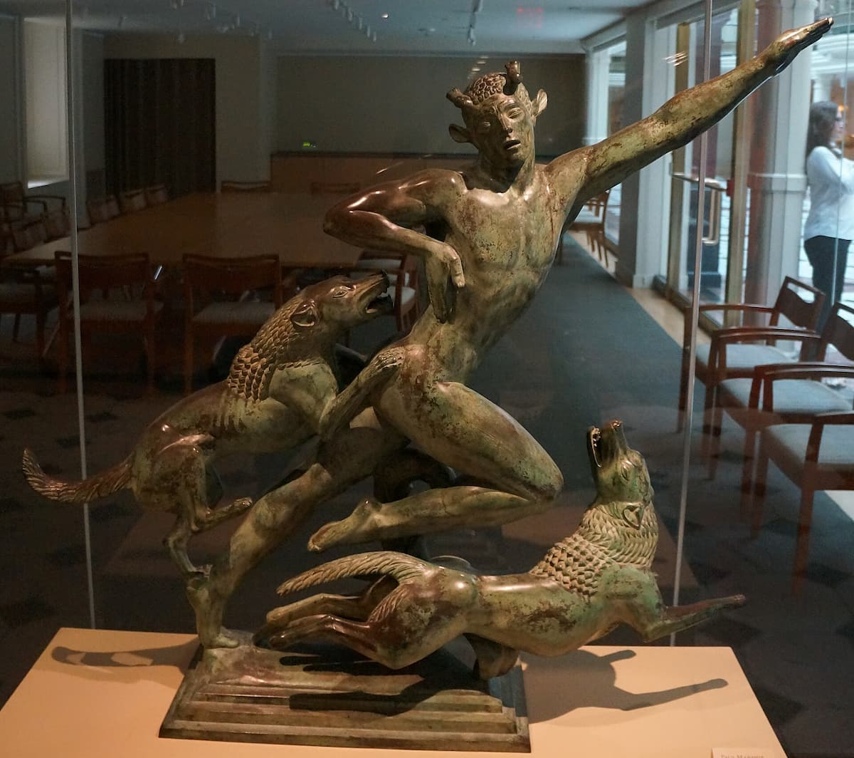 Diana and Actaeon Statues by Paul Manship