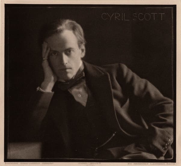 Herbert Lambert: Cyril Scott, 1922 (London: National Portrait Gallery)