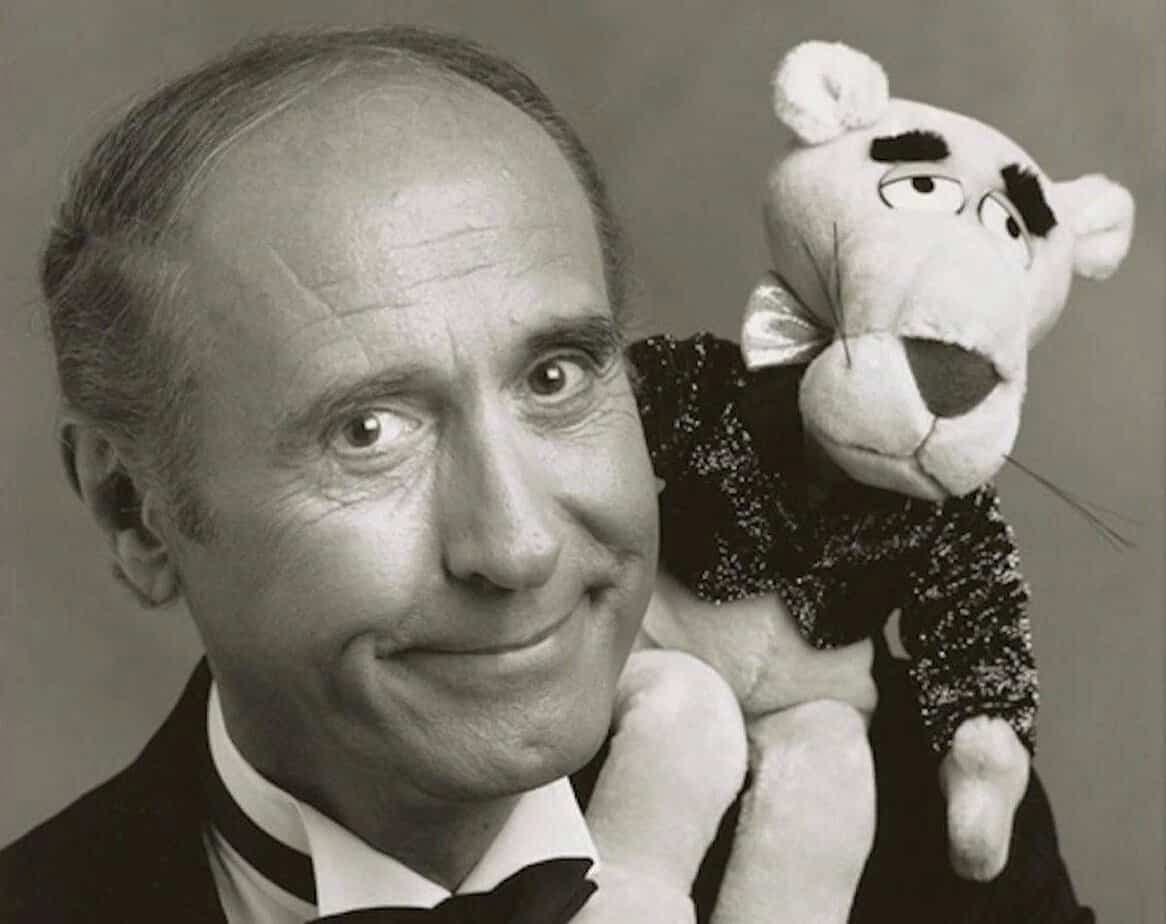 Henry Mancini with the Pink Panther