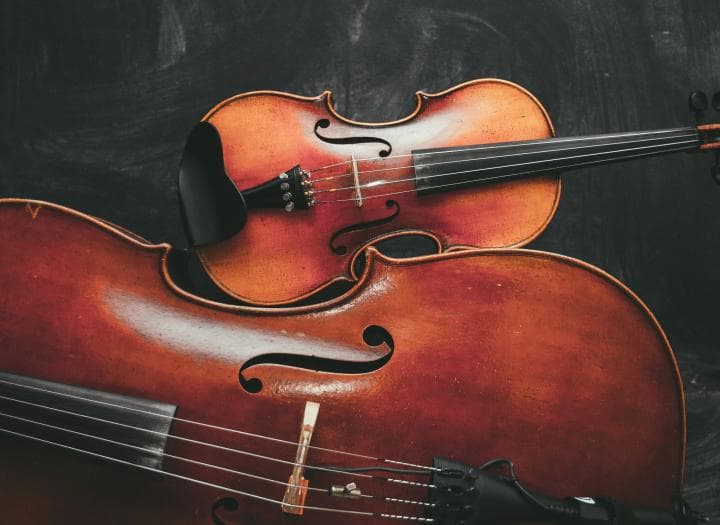 Violin and cello