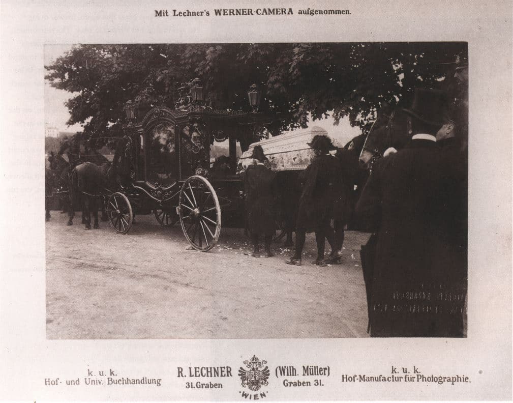 Mahler's funeral, 1911
