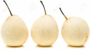 3 Chinese white pears