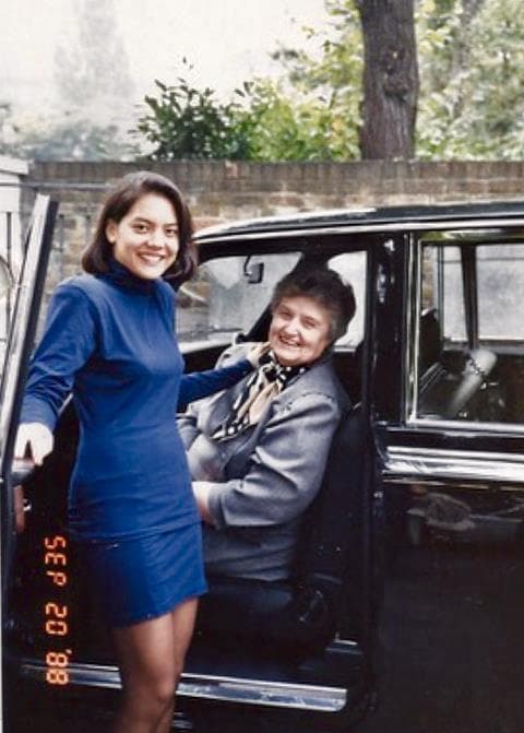 Anne Akiko Meyers and Dorothy DeLay, 1988