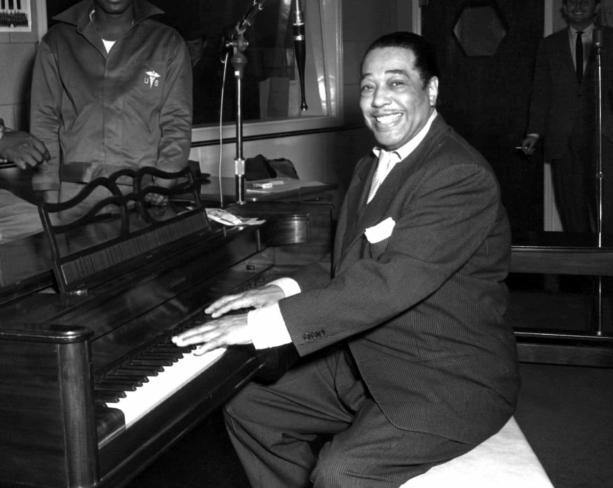 Jazz musician, Duke Ellington, 1954