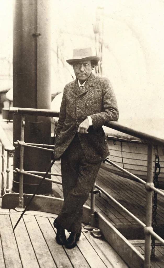 Last known photograph of Gustav Mahler