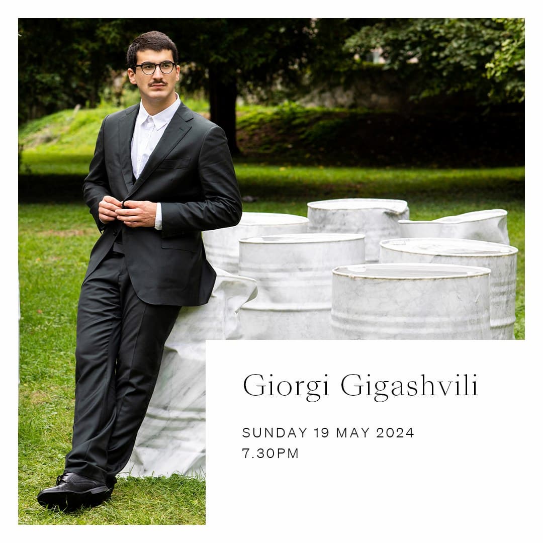 Giorgi Gigashvili Wigmore Hall recital