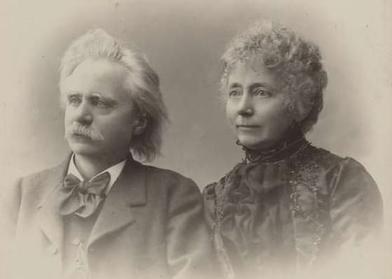 Edvard and Nina Grieg, 1899