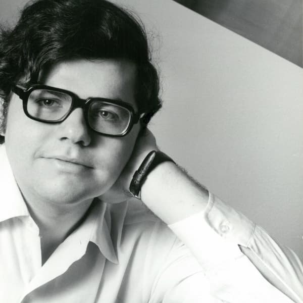The young Emanuel Ax, photo by Christian Steiner, 1973
