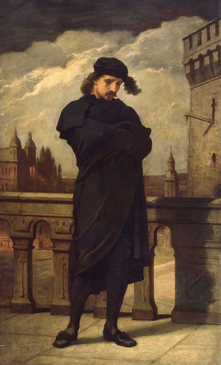 William Morris Hunt: Hamlet, 1864