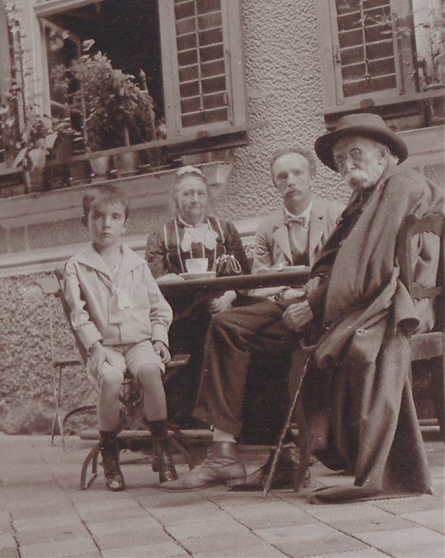 Richard Strauss and parents
