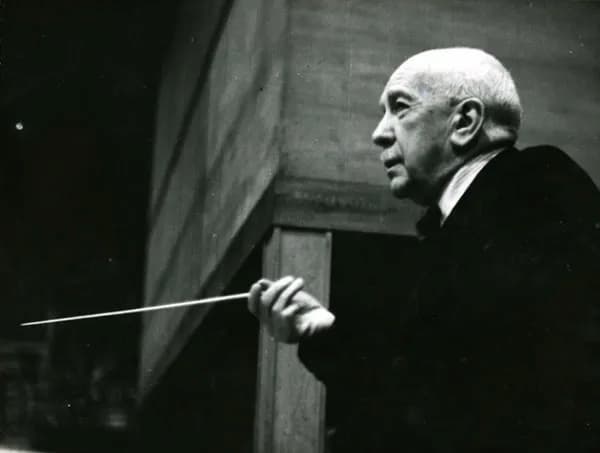 Richard Strauss conducting