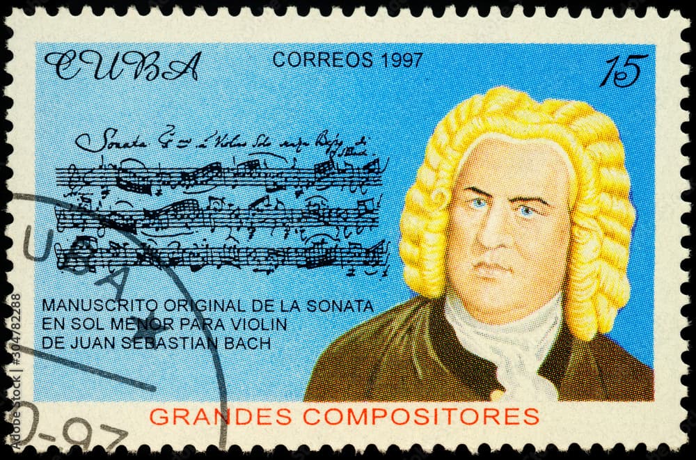 Bach stamp