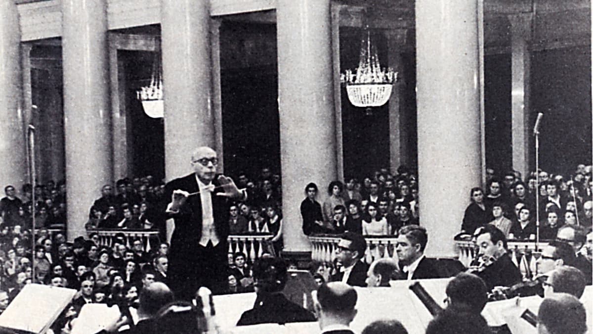George Szell and Cleveland Orchestra in Leningrad