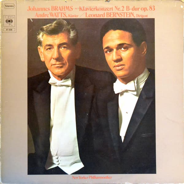 André Watts and Leonard Bernstein