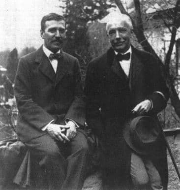 Richard Strauss with Hugo von Hofmannsthal