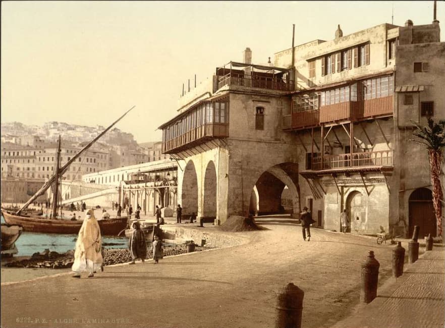 The Admiralty, Algiers, Algeria, in the late 19th century