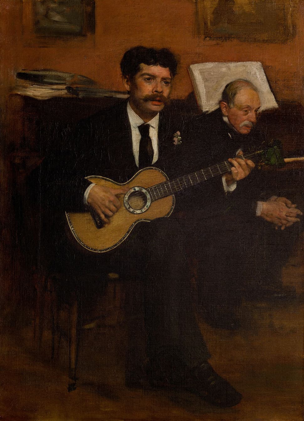 Edgar Degas: Lorenzo Pagans and Auguste De Gas