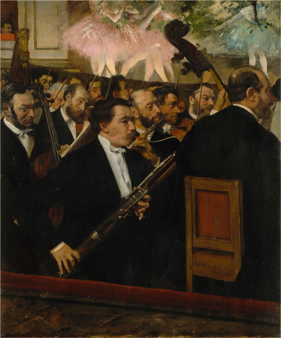 Edgar Degas: The Orchestra at the Opera