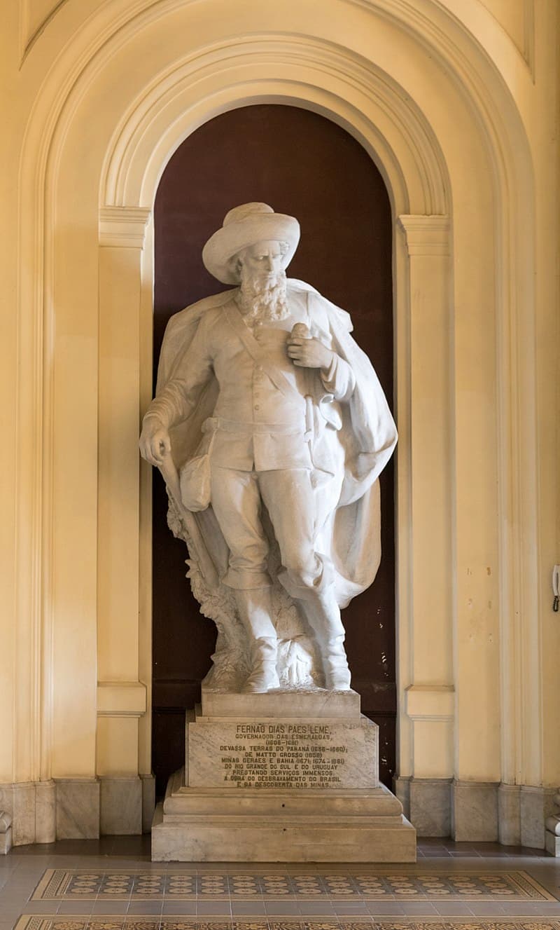 Luigi Brizzolara: Statue of Fernão Dias Pais, ca 1920 (Ipiranga Museum)