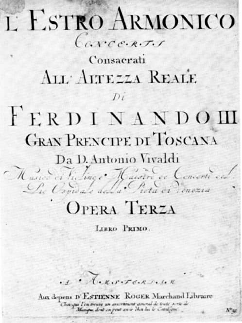 Antonio Vivaldi's “L’estro armonico”