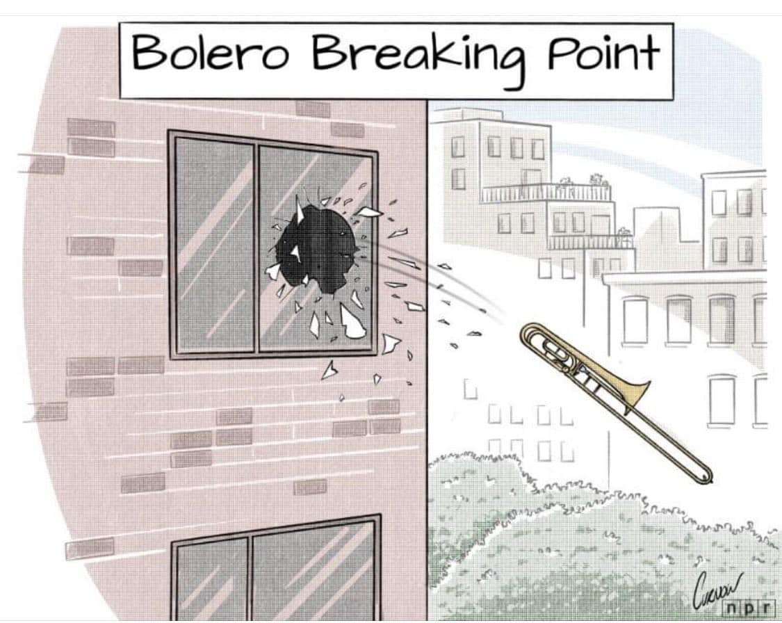 Bolero breaking point classical music joke