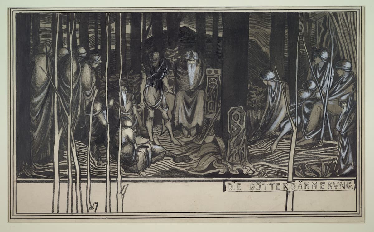 Aubrey Beardsley’s “Die Götterdämmerung”