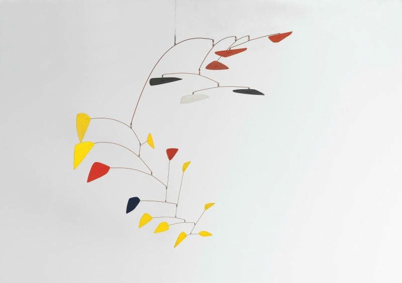 Calder: Mobile sur deux plans, 1962 (Paris: Centre Pompidou)