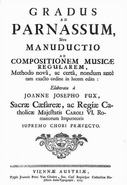 Johann Joseph Fux: Gradus ad Parnassum