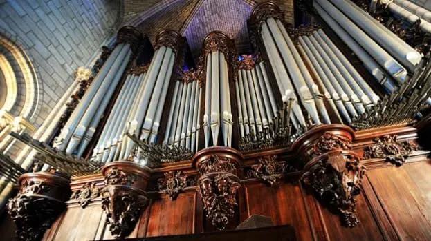 The Organ Pipes at Notre-Dame before the fire