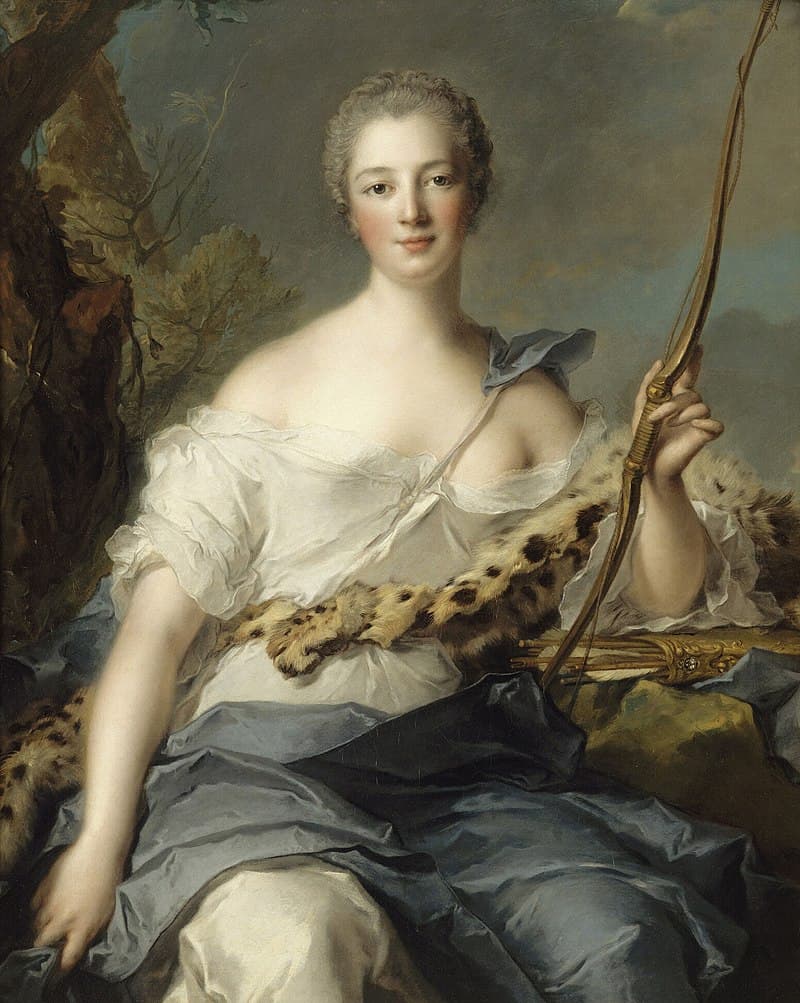 Jean-Marc Nattier, Madame de Pompadour en Diane