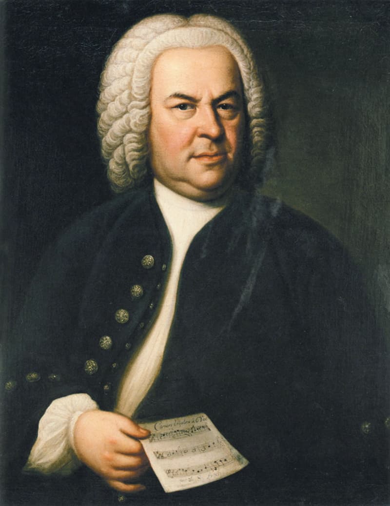 Elias Gottlob Haussmann: Johann Sebastian Bach, 1746