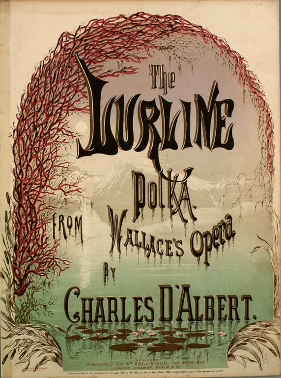 Polka from Lurline, sheet music