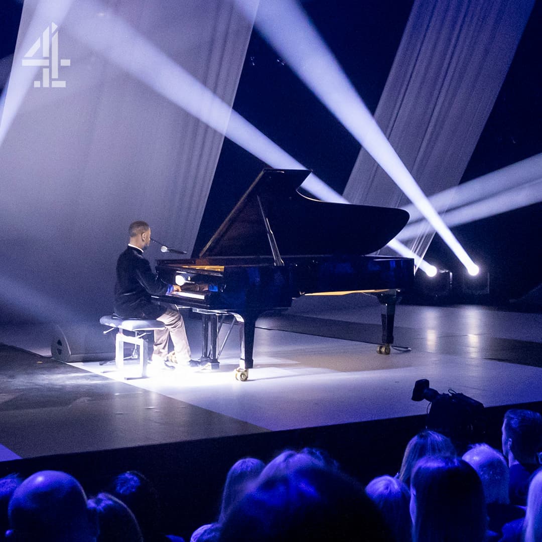 Michael Howell in Ch 4 The Piano final concert image credit channel 4