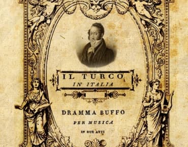 Rossini's Il Turco in Italia cover page