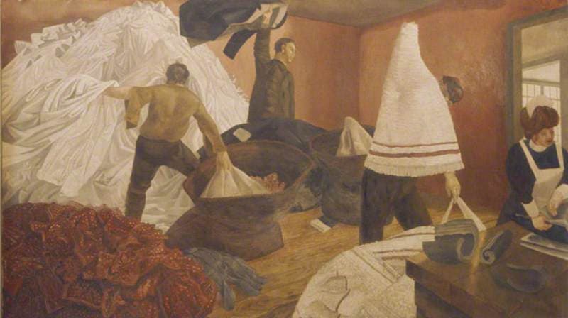 Spencer: Sorting the Laundry, 1927–1932 (National Trust, Sandham Memorial Chapel)