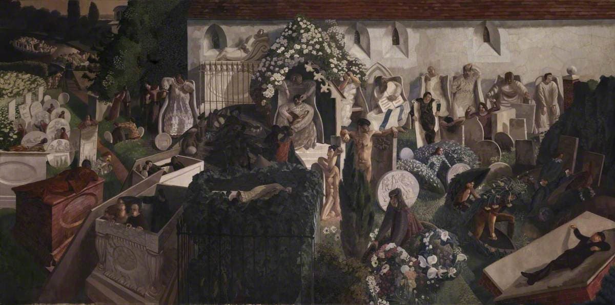 Spencer: The Resurrection, Cookham, 1924–1927 (Tate Britain)