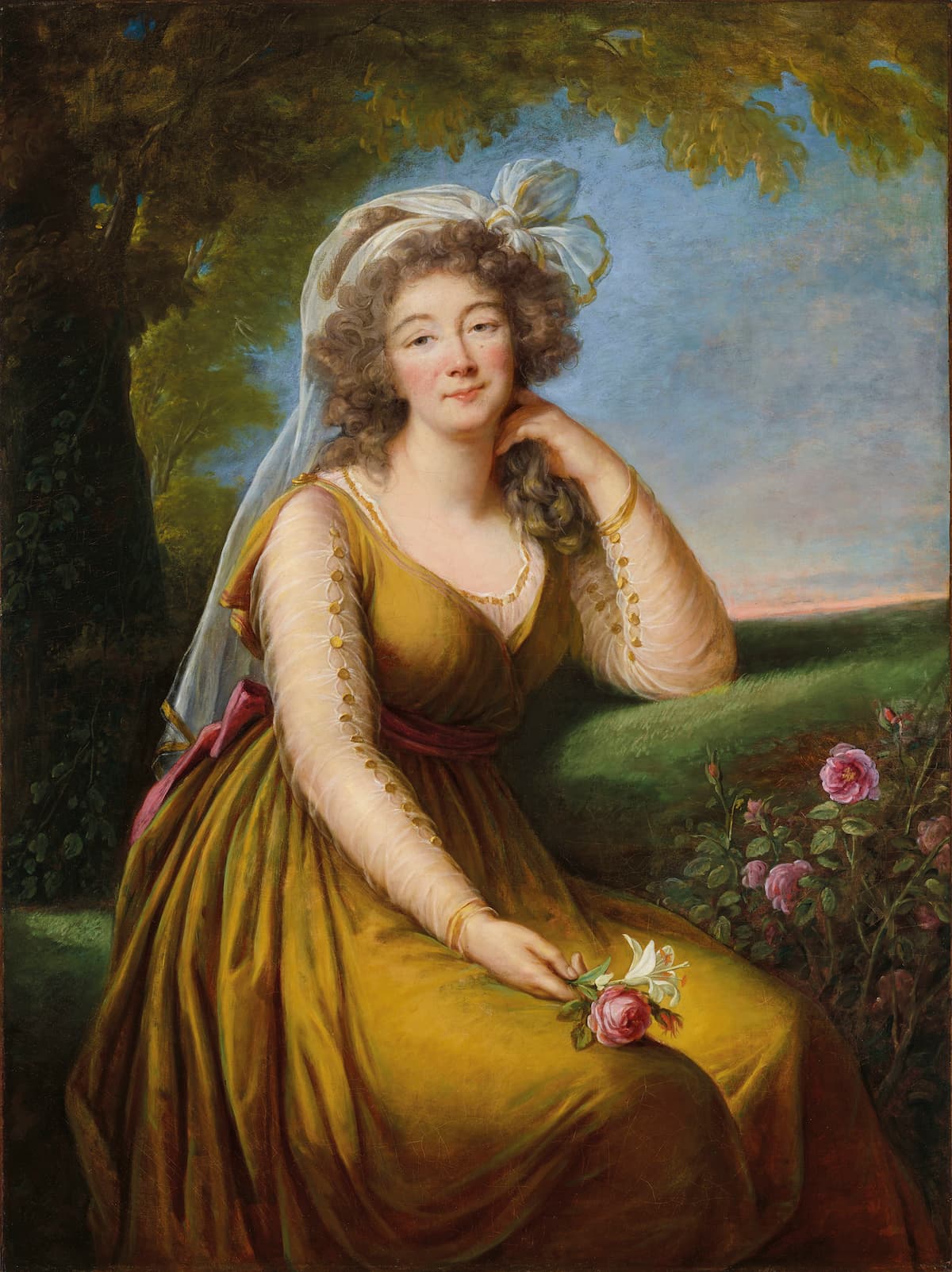 Élisabeth Louise Vigée Le Brun: Portrait of Madame du Barry