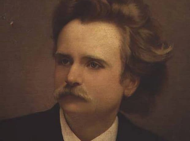 Portrait of Edvard Grieg