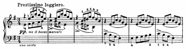 Grieg's Lyric Pieces Op. 54 - Scherzo music score