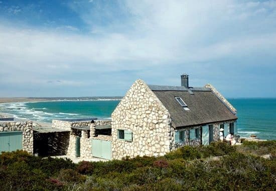 Stone beach cottage